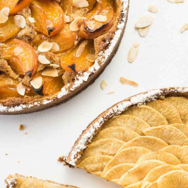 photographe culinaire patisserie patissier tarte aux abricots pommes