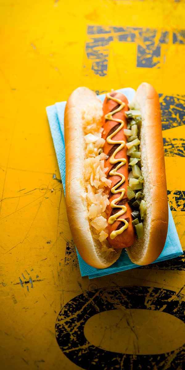 photographe culinaire hot dog new york