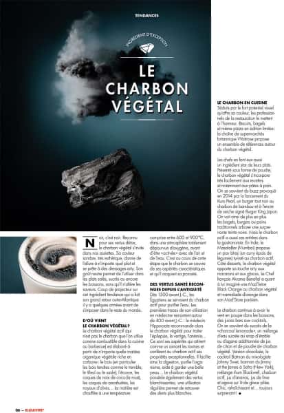 photographe culinaire elle et vire tendance charbon vegetal