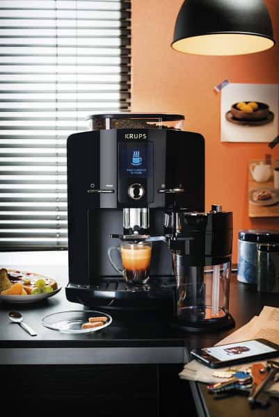 photographe culinaire krups espresso full automatic latt espress
