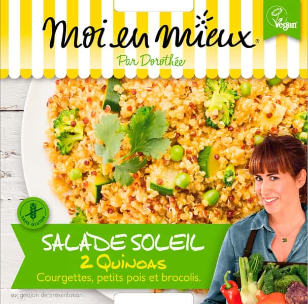 photographe culinaire moi en mieux packaging vegan salade quinoa
