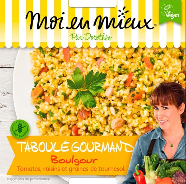 photographe culinaire moi en mieux packaging vegan taboule boulgour
