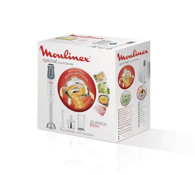 photographe culinaire moulinex mixeur plongeant packaging