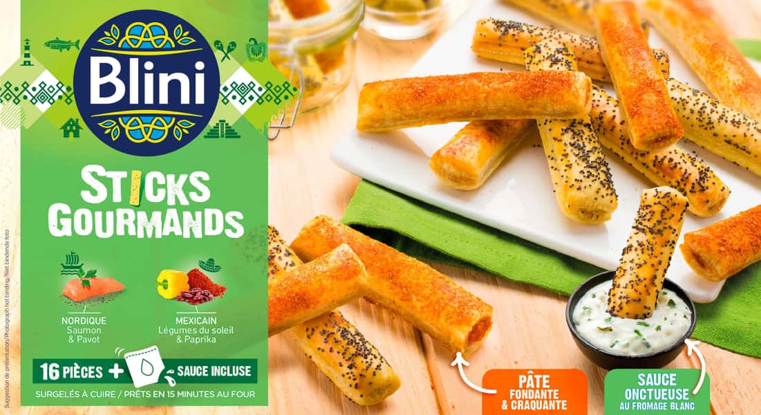 photographe culinaire blini apero sticks gourmands