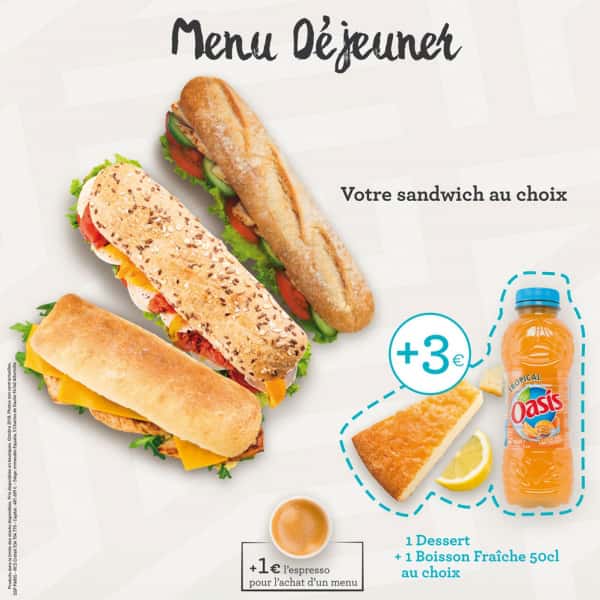 photographe culinaire bonne journee sandwich dejeuner oasis
