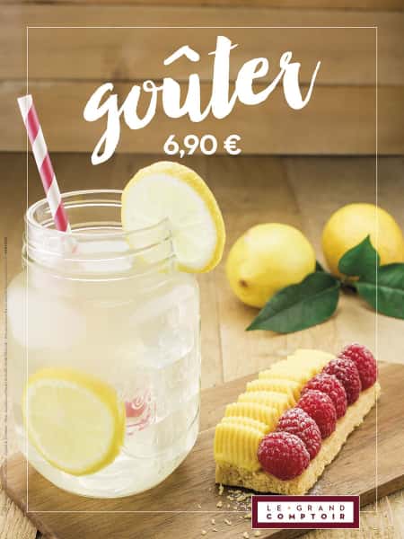 photographe culinaire le grand comptoir ambiance gouter citronnade framboise