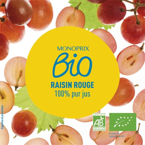 photographe culinaire monoprix bio jus raisin