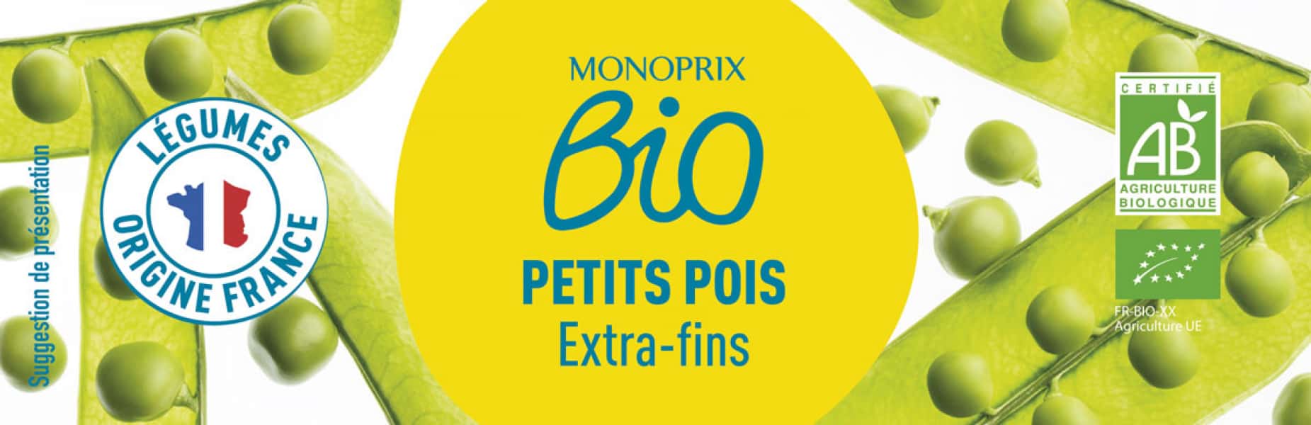 photographe culinaire monoprix bio petit pois